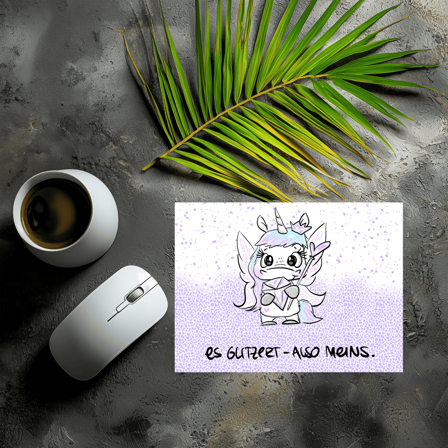 Mousepad Es glitzert...