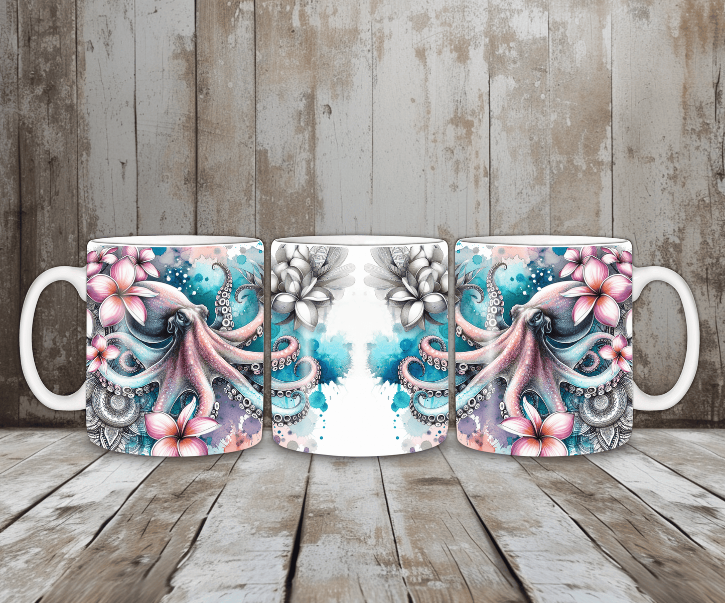 Tasse Oktopus