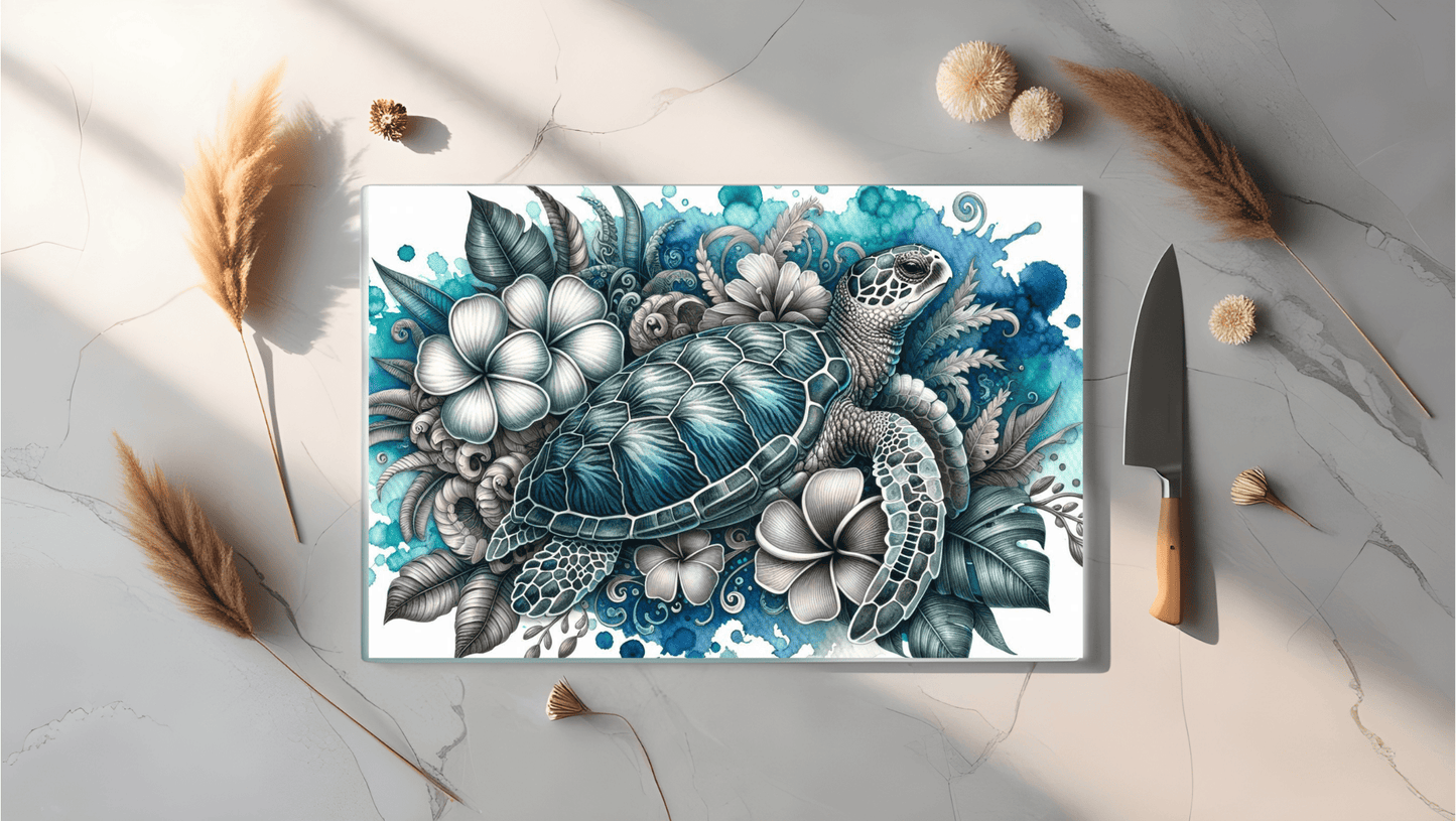 Schneidebrett Schildkröte