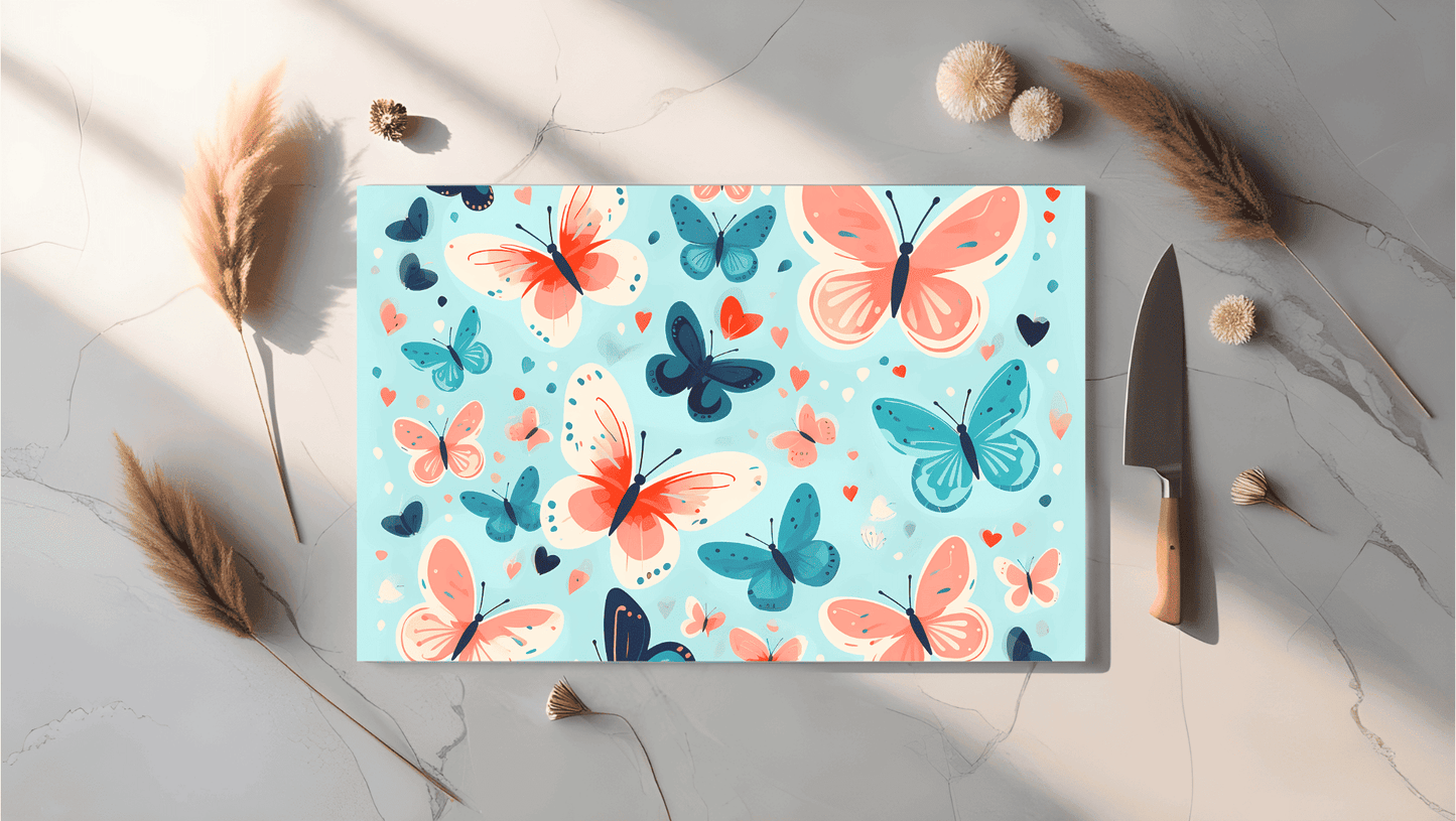 Schneidebrett Butterflys