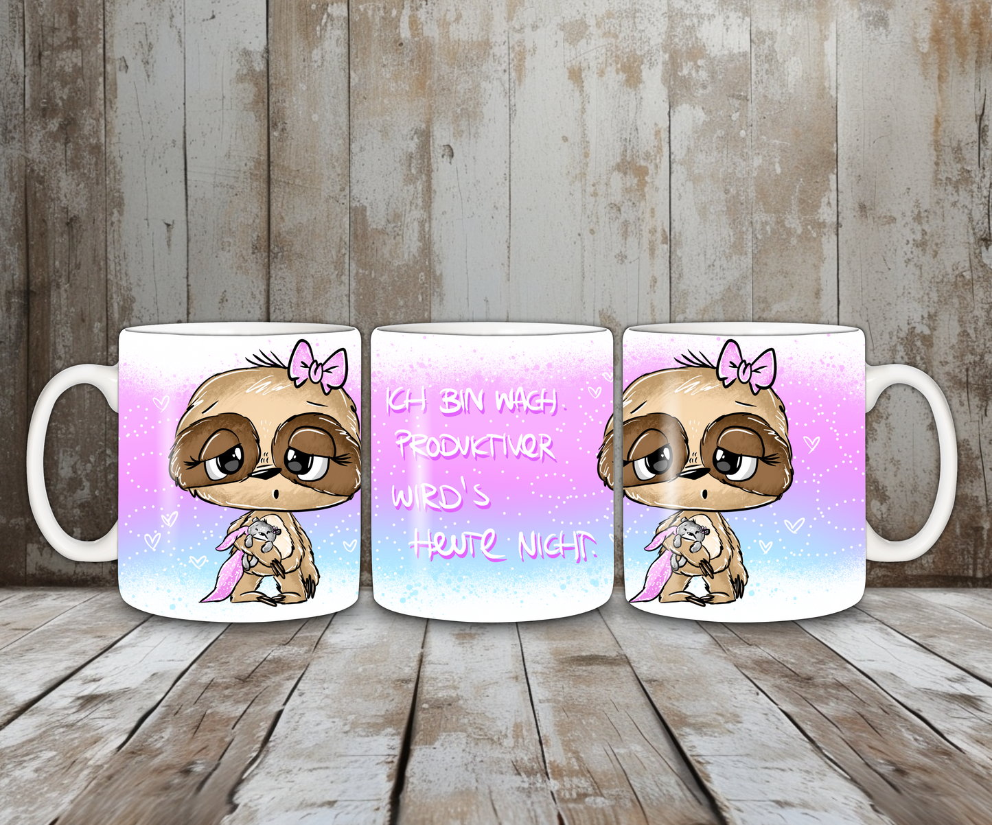 Tasse Ich bin wach