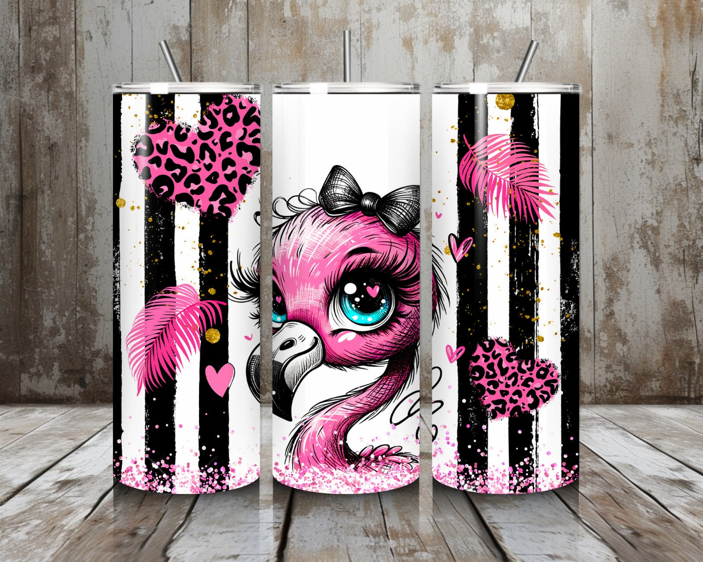 Tumbler Flamingo