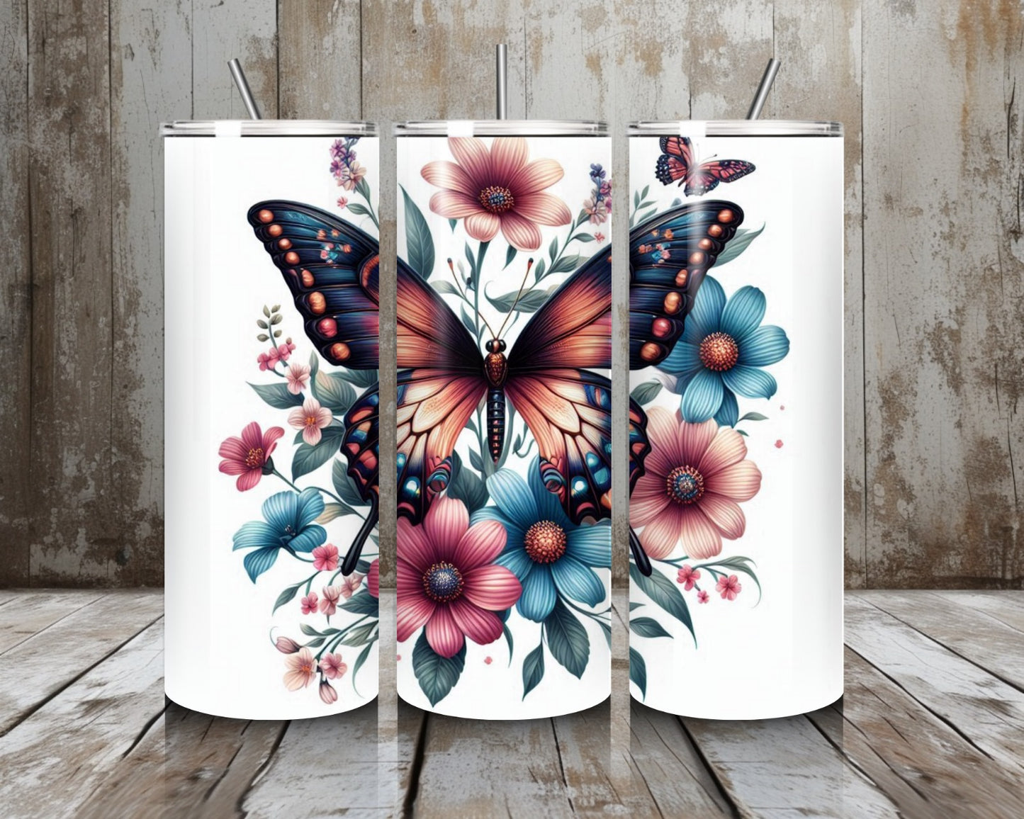 Tumbler Spring Butterfly