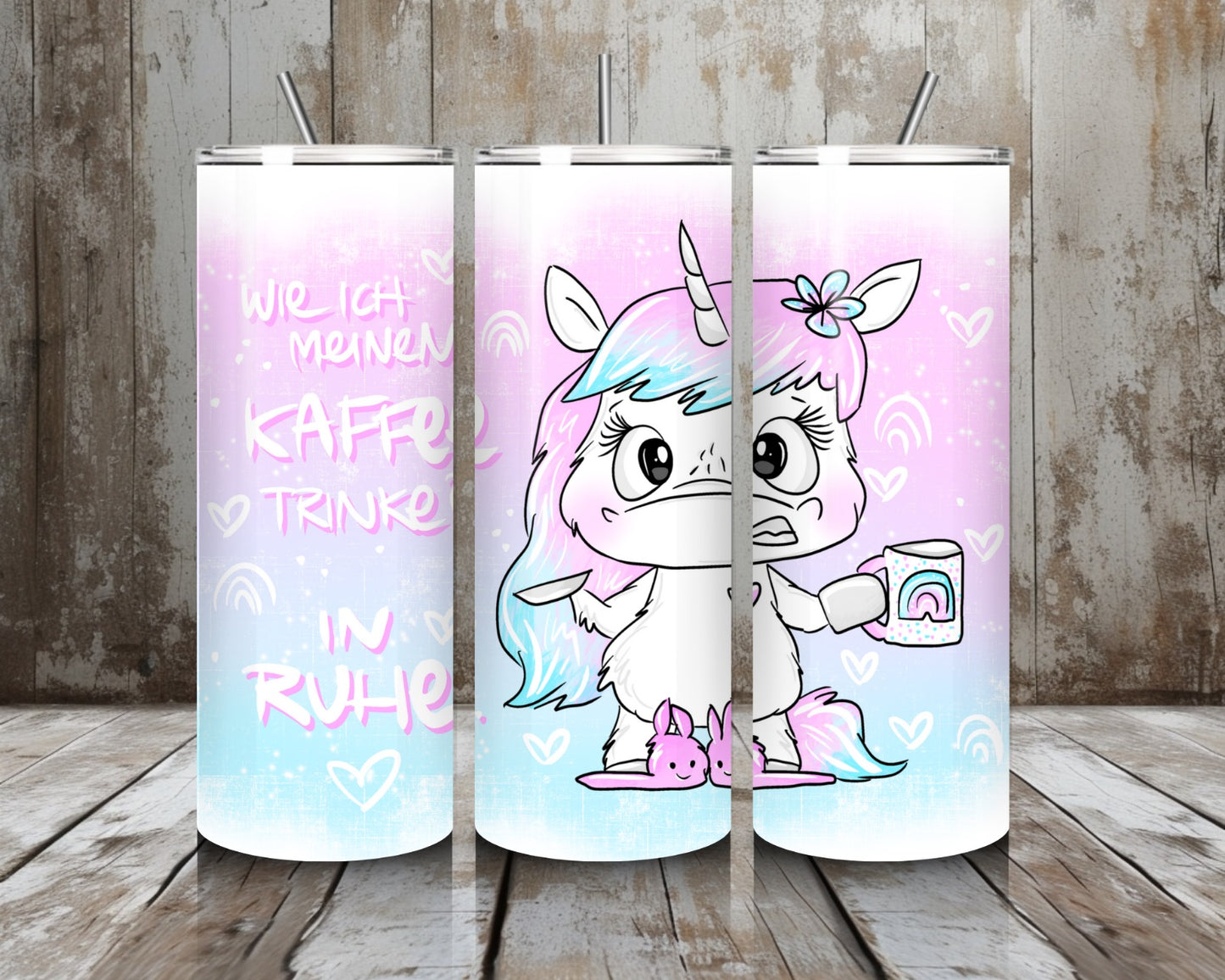 Tumbler Kaffee in Ruhe ...