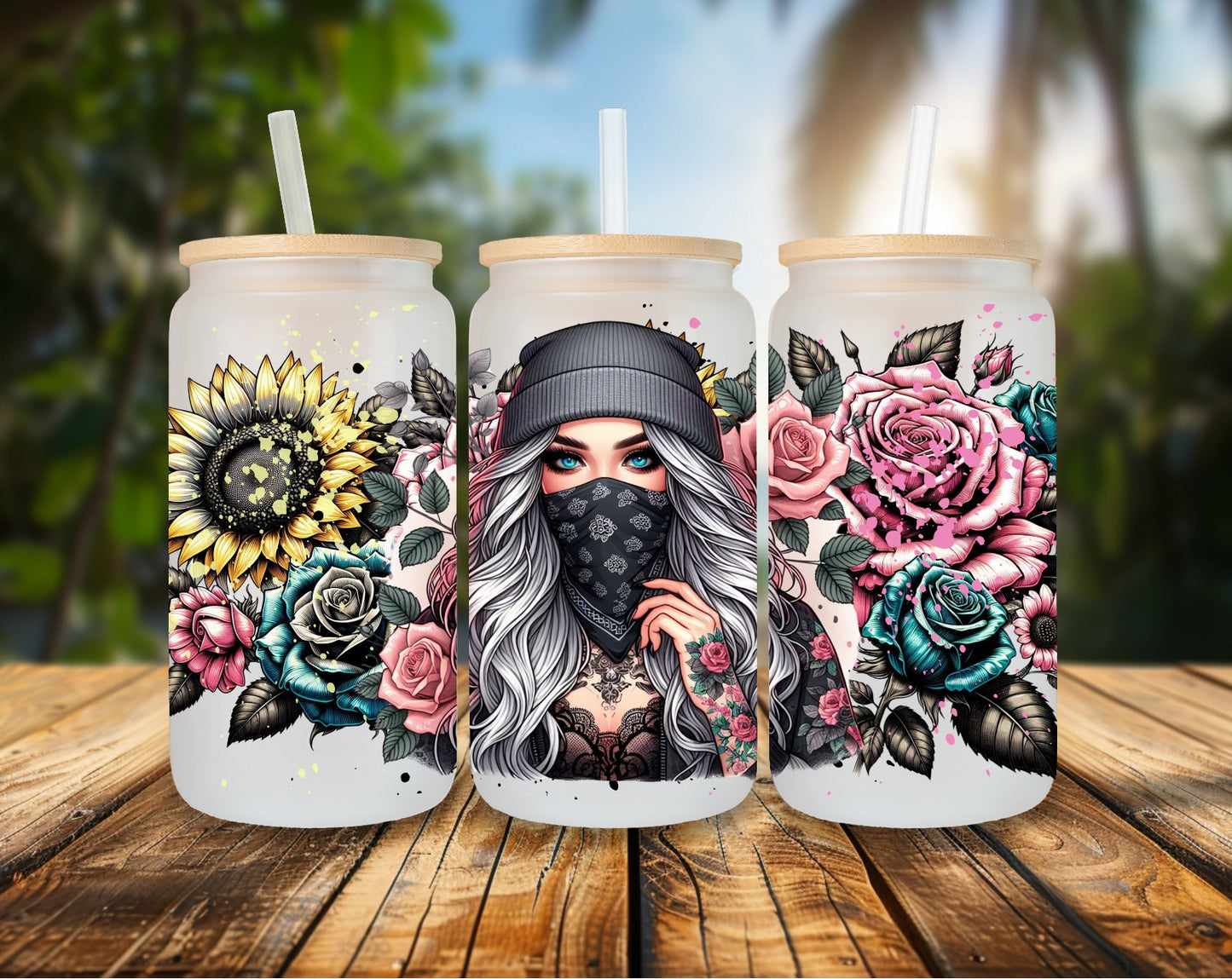 16oz Glas Bitchgirl