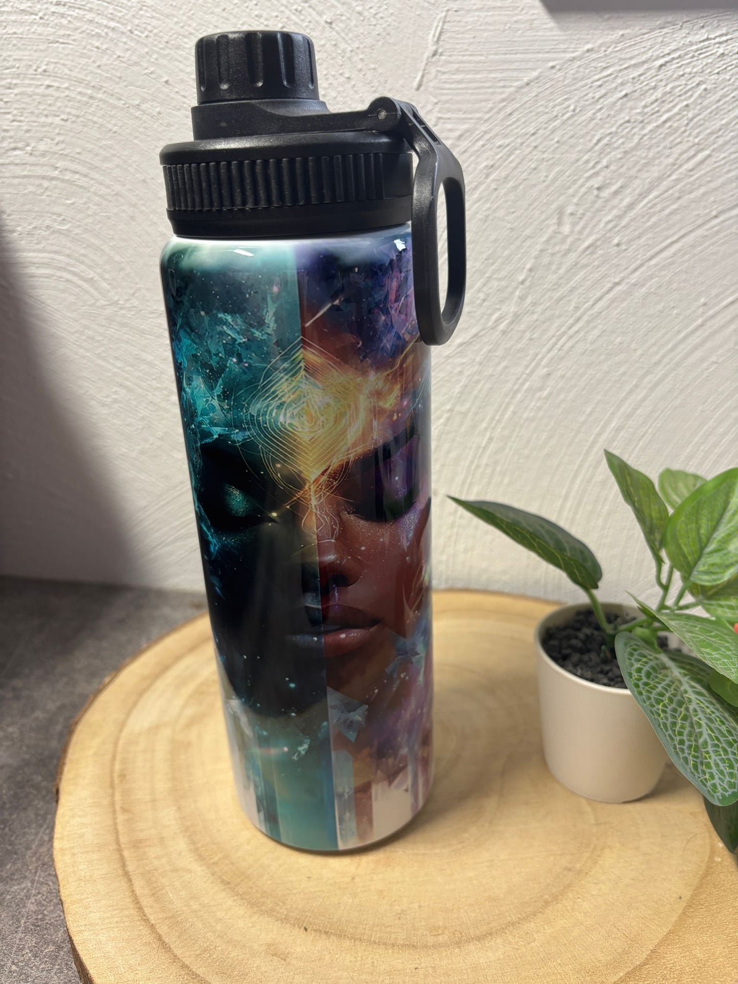 Aluflasche 950 ml Frau