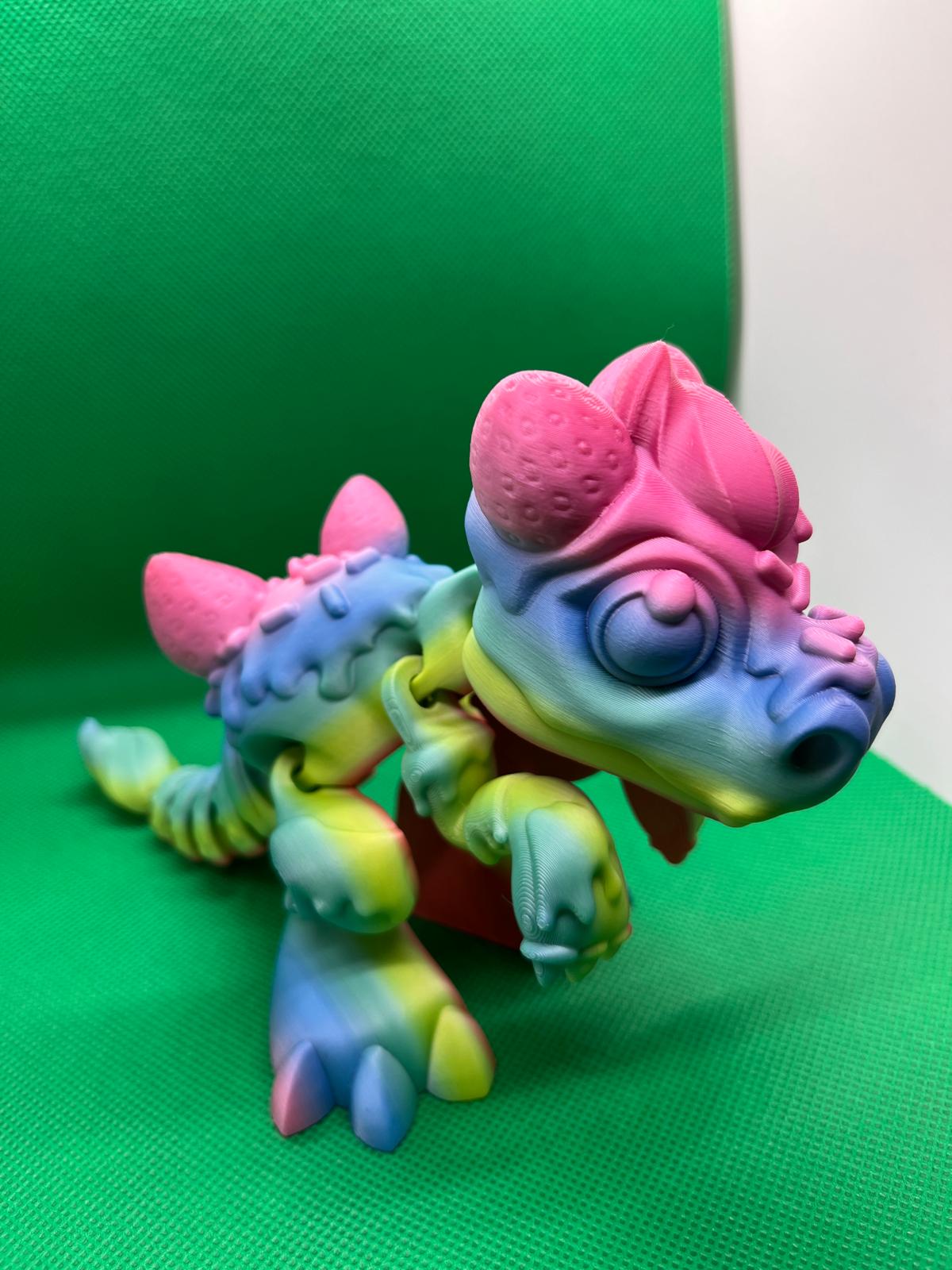 Flexifigur Erdbeerdino