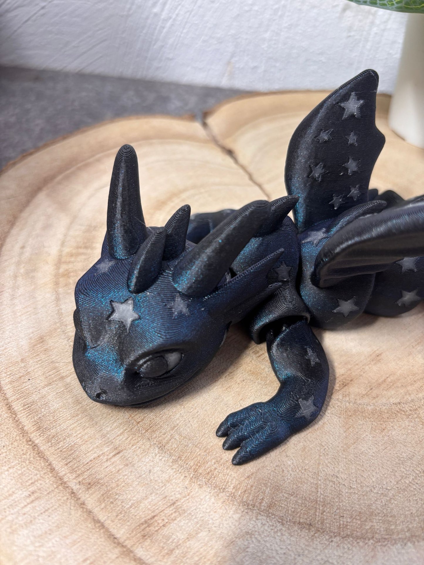 Galaxy Drache blau