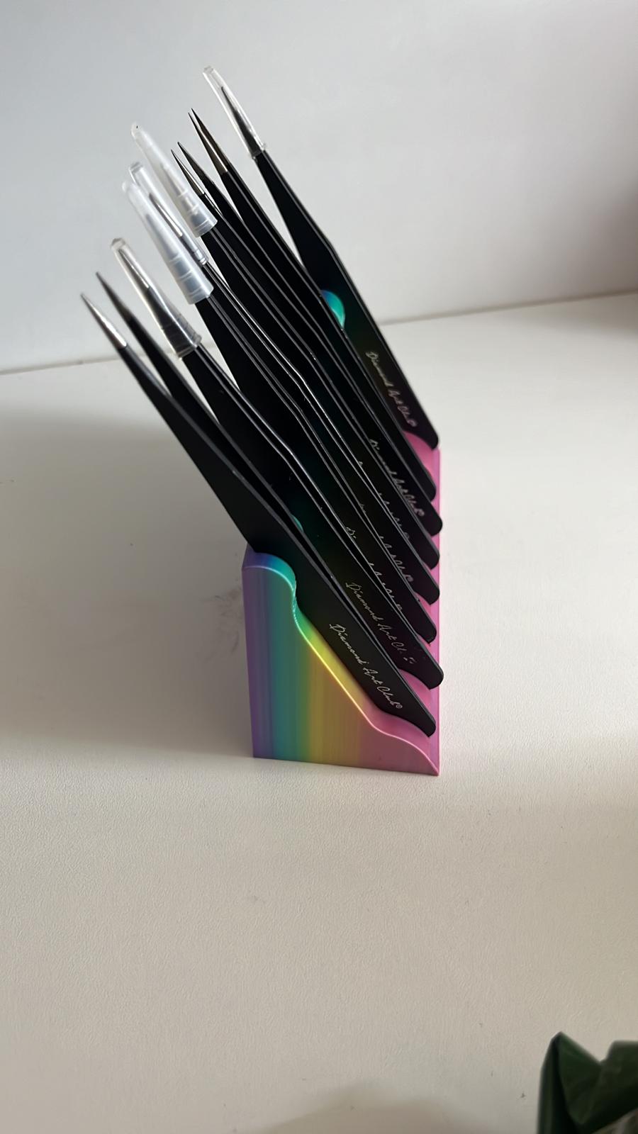 Pinzettenhalter für 9 Pinzetten