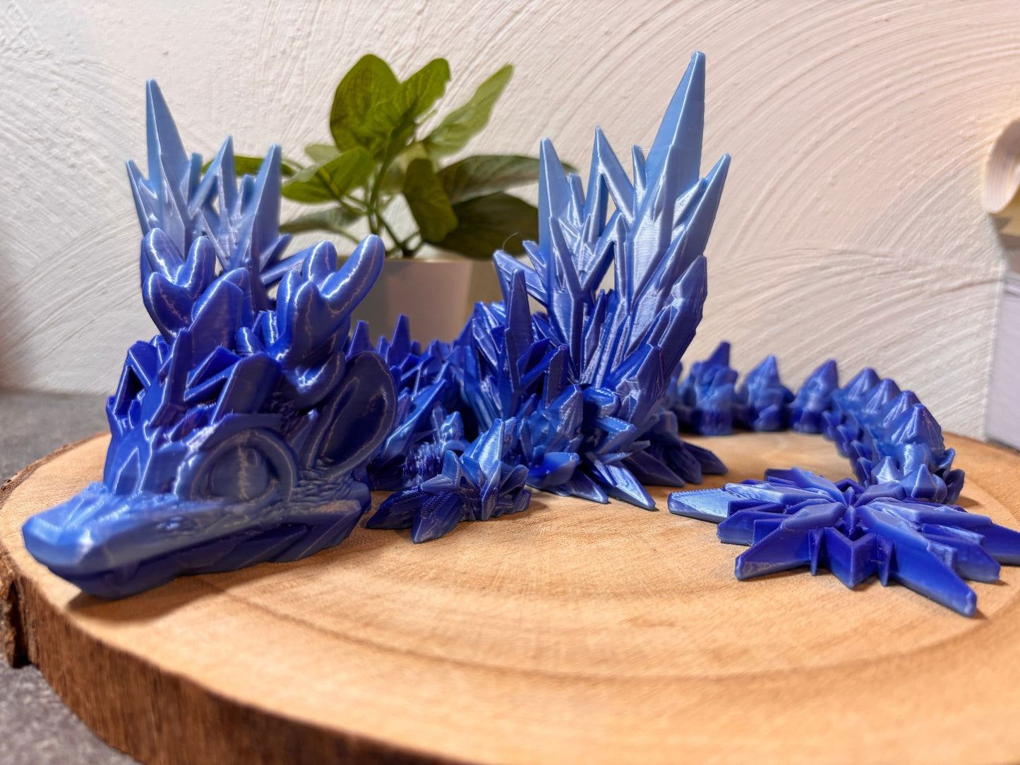 Winterdrachen mit Flügel