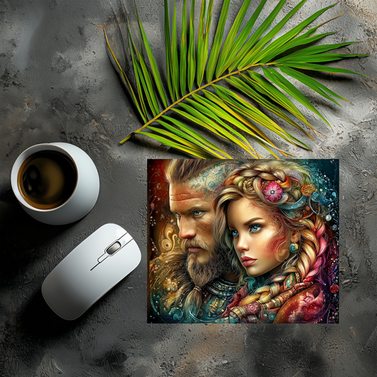 Mousepad Wikinger - Paar