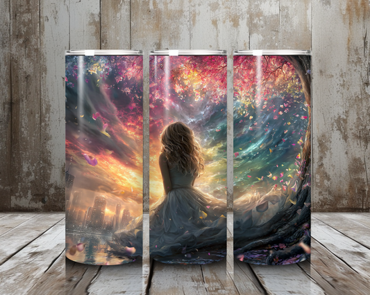 Tumbler Blick in die Ferne