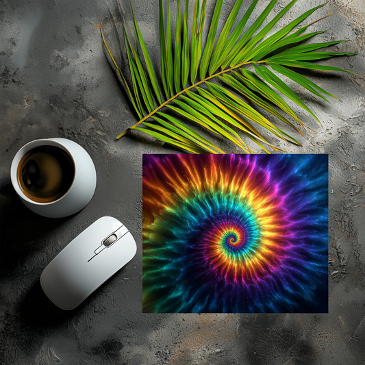Mousepad bunte Spirale