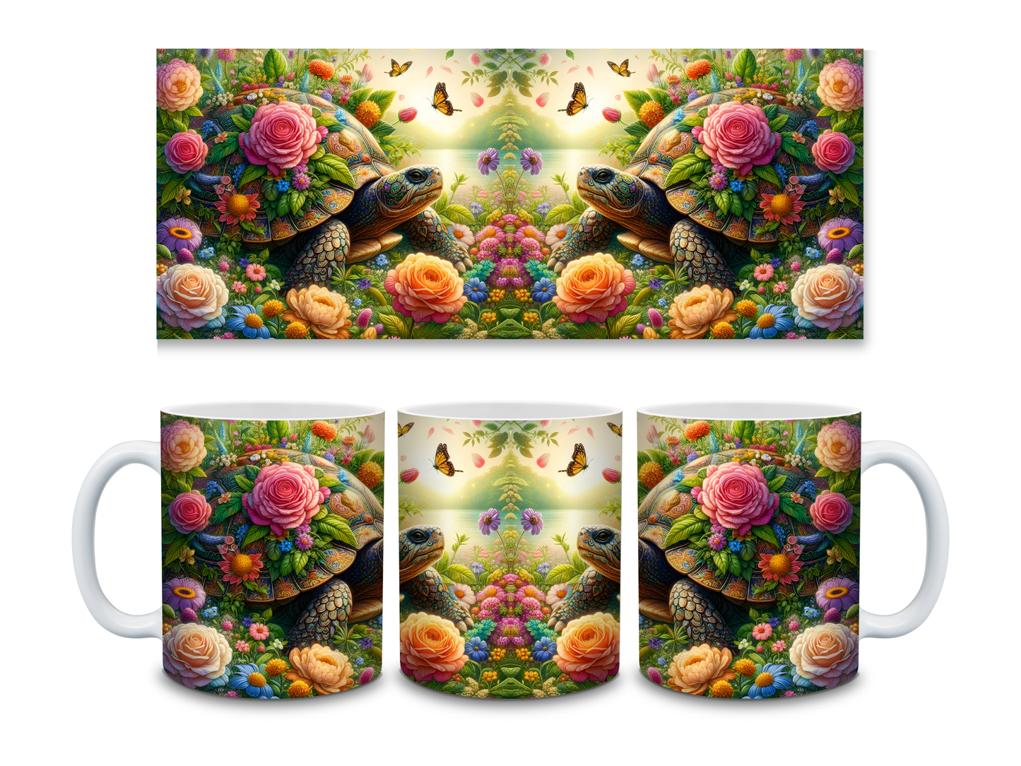 Tasse Schildi floral