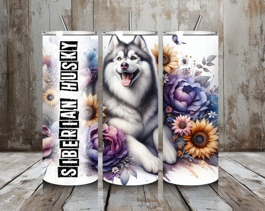 Tumbler Siberian Husky