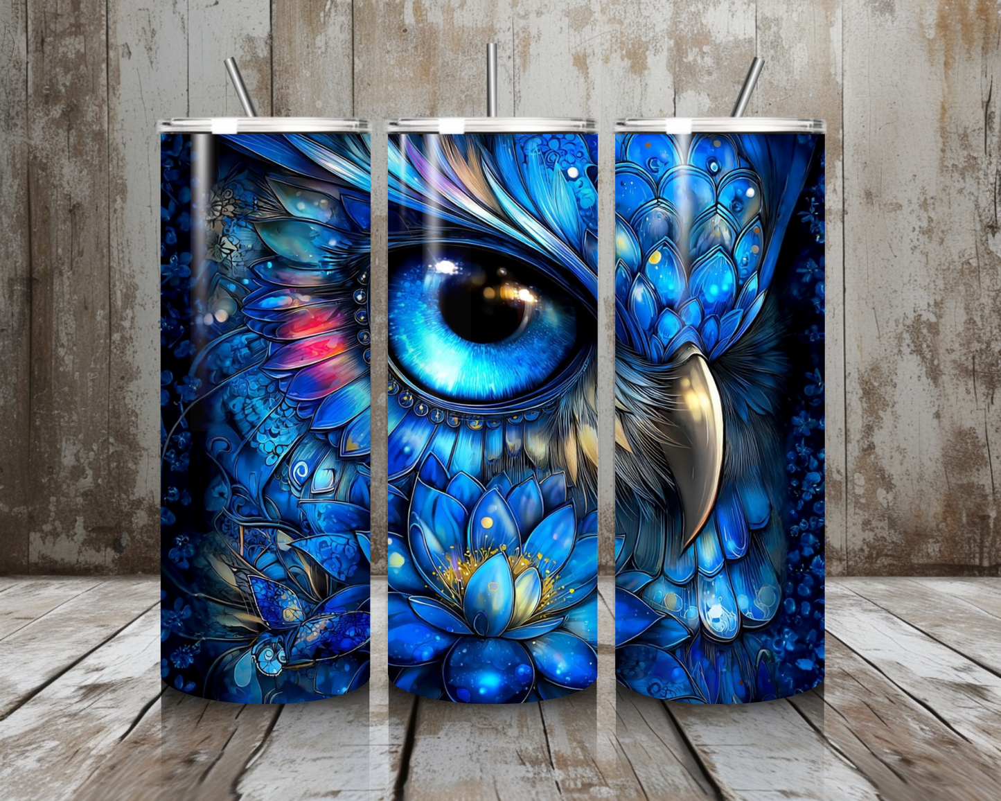 Tumbler blue eye Bird