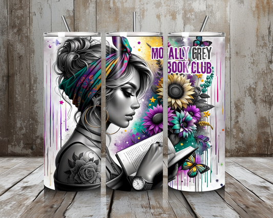 Tumbler Grey Book Club