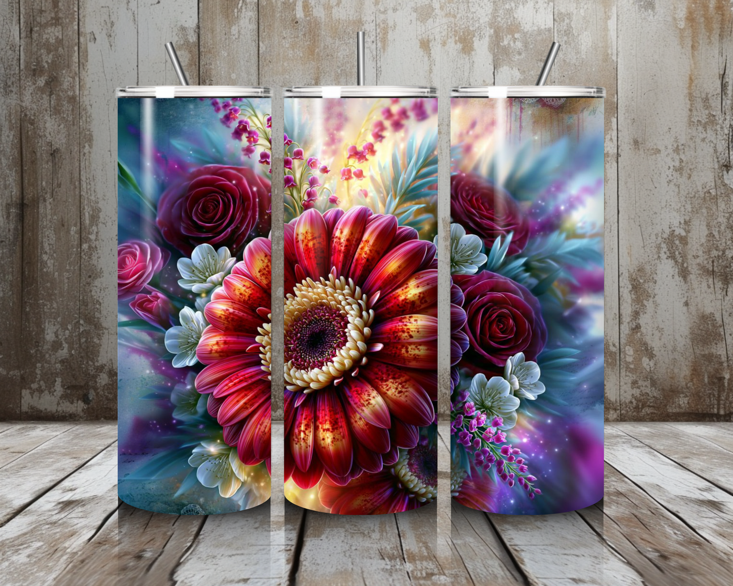 Tumbler Gerbera