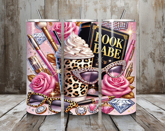 Tumbler Book Babe