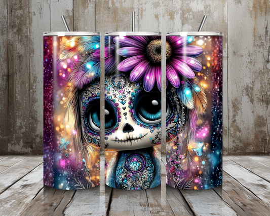 Tumbler Sugar Skull