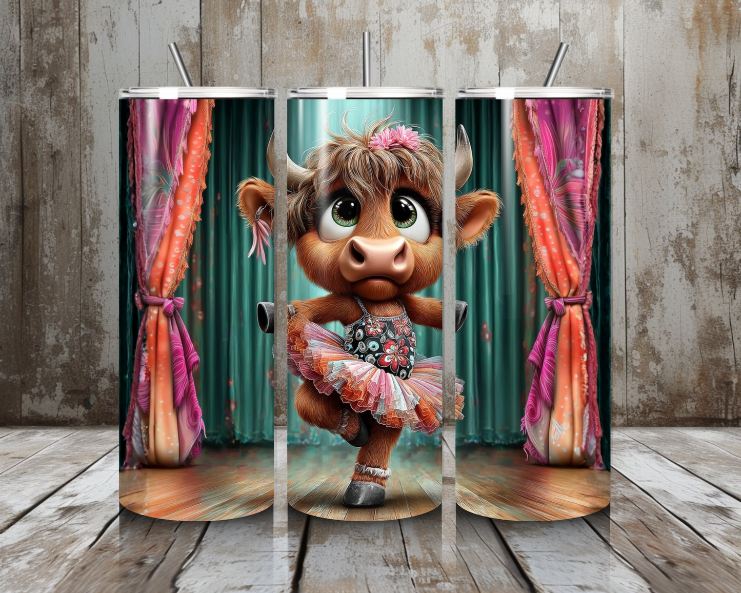 Tumbler Ballett Kuh