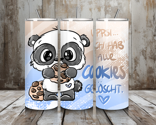 Tumbler Cookie - Panda
