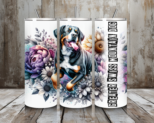 Tumbler Greater Swiss Mountain Dog