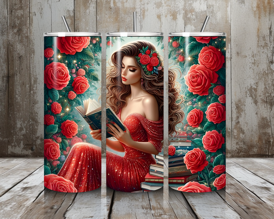 Tumbler Red Lady
