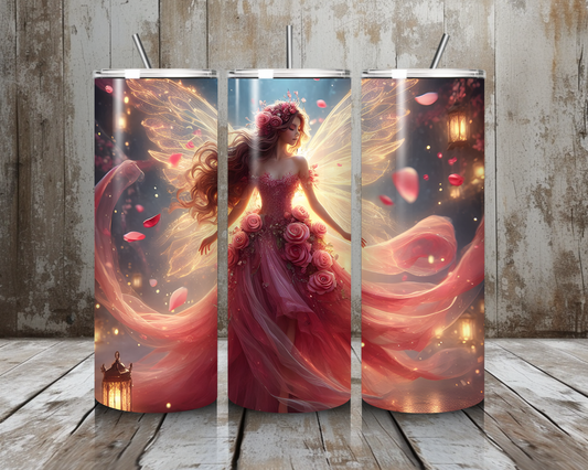 Tumbler Fee rosa