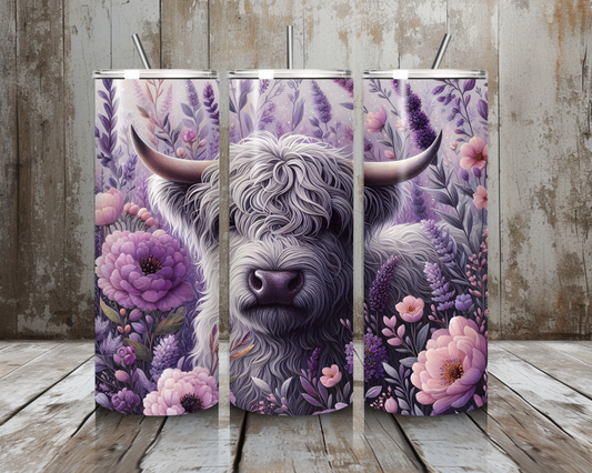 Tumbler Purple Cow