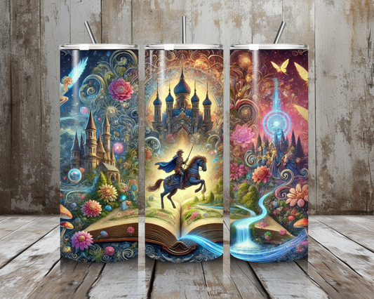 Tumbler Ritter im Buch