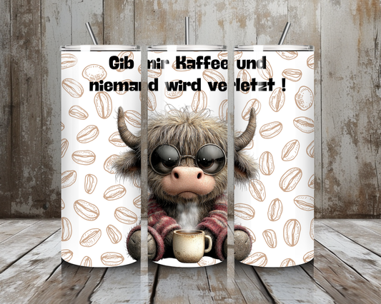Tumbler Kaffee - Kuh