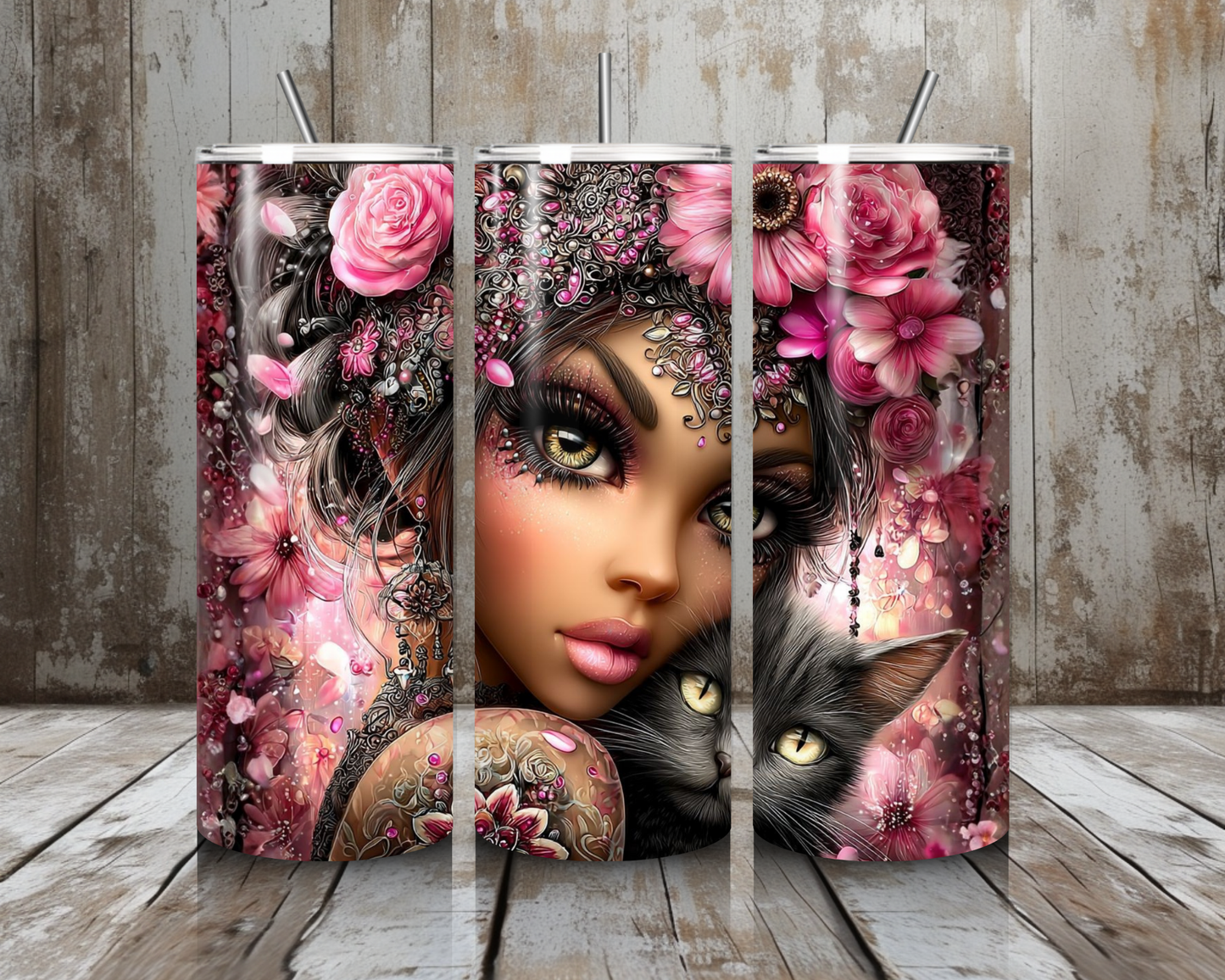 Tumbler Black cat