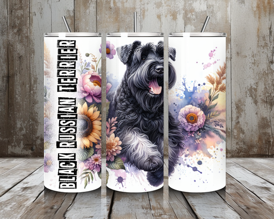 Tumbler Black Russian Terrier