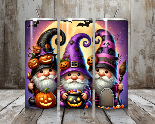 Tumbler Halloween Gnoms