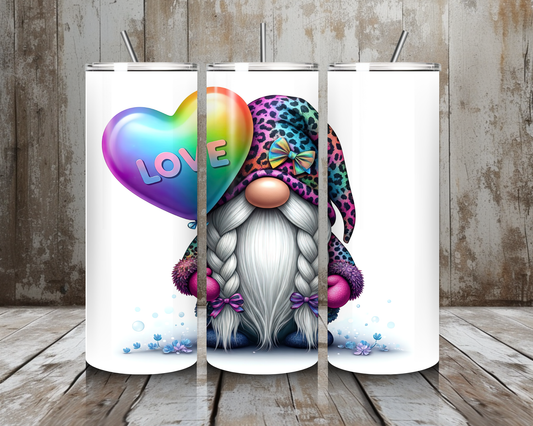 Tumbler Leo Love Gnom