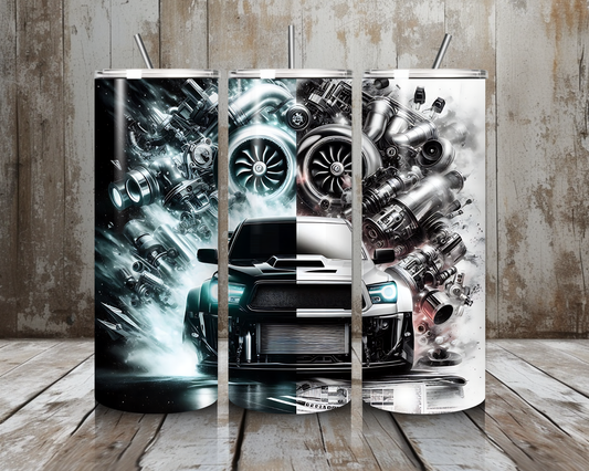 Tumbler black car