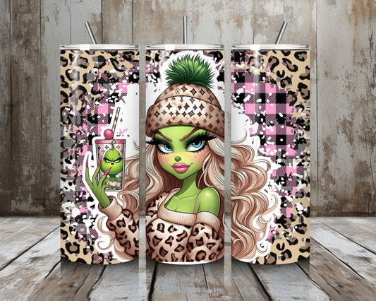 Tumbler Grinchgirl Leo