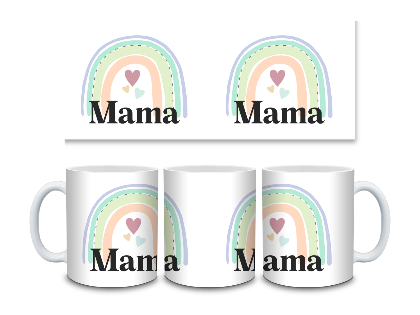 Tasse Mama Rainbow