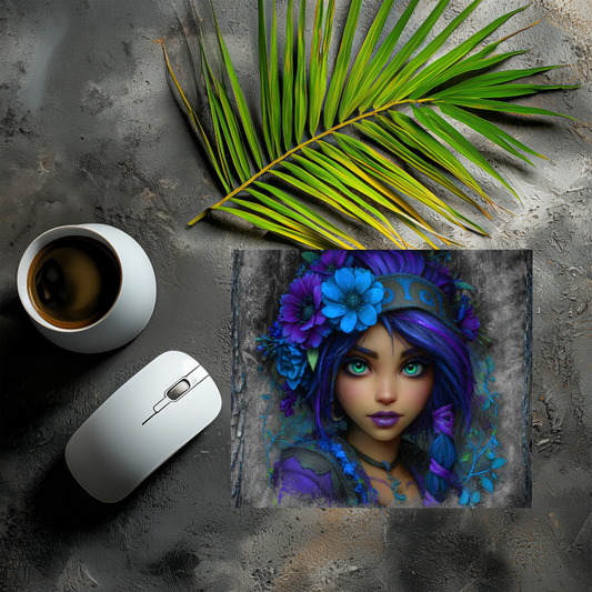 Mousepad Blue Girl
