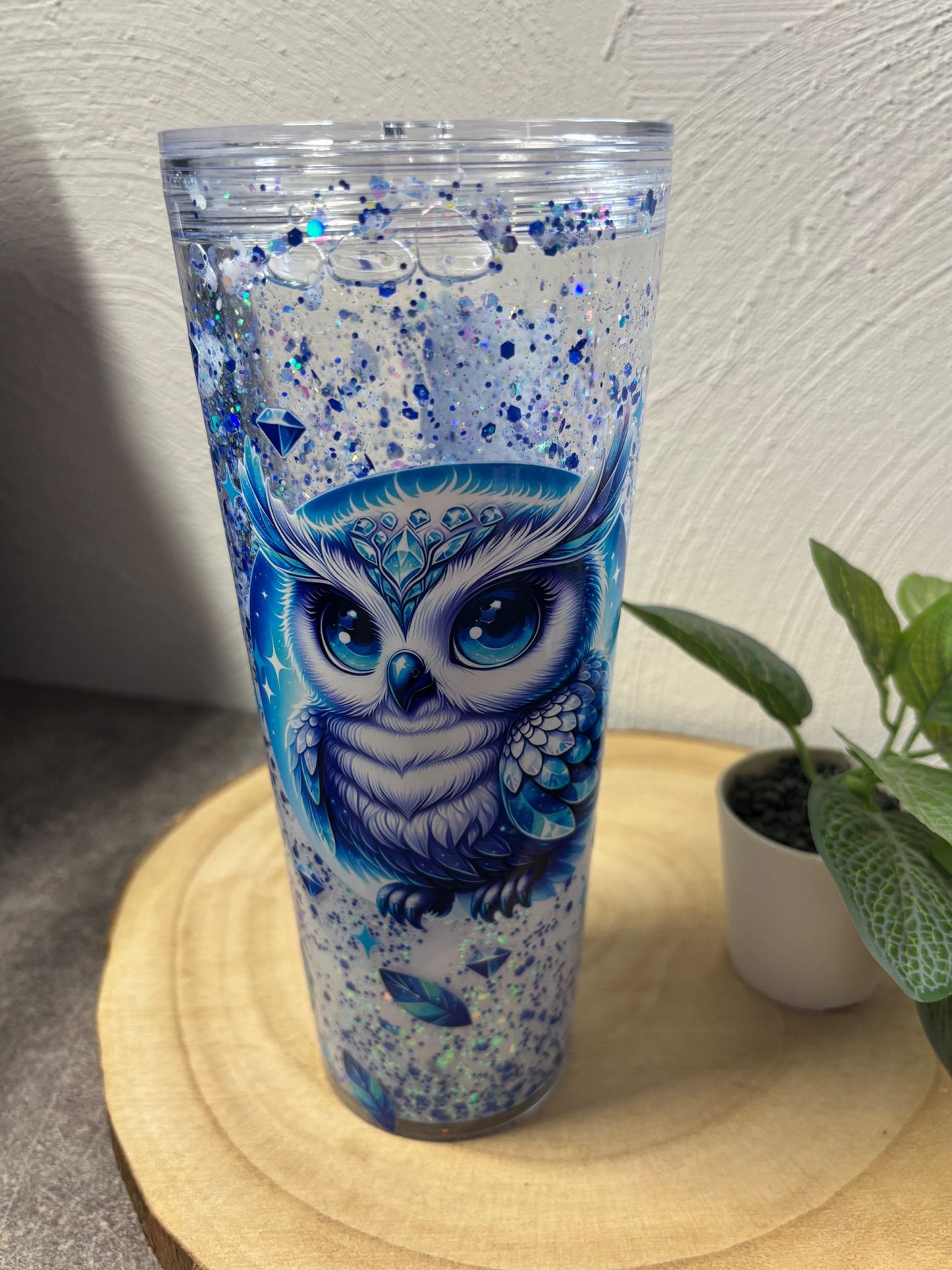 Lavabecher 30 oz Eule