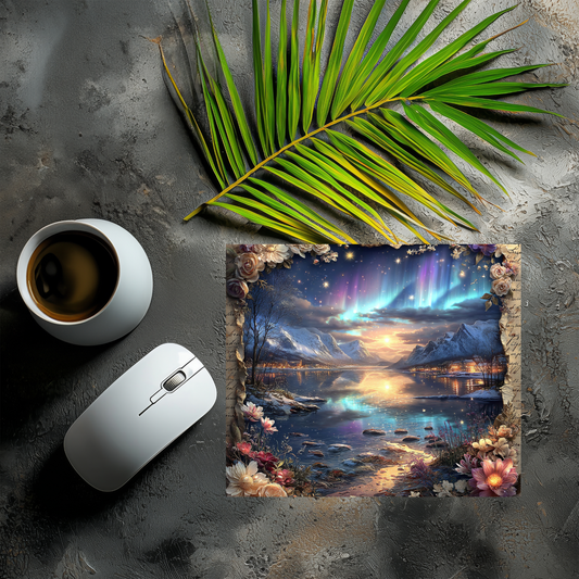 Mousepad Aurora Landschaft
