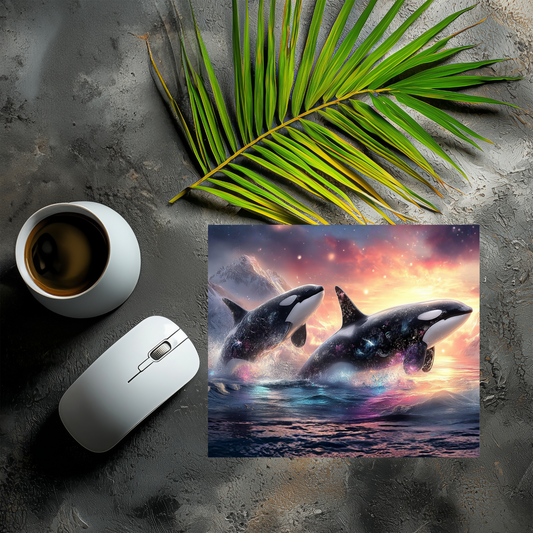 Mousepad pink Free Orcas