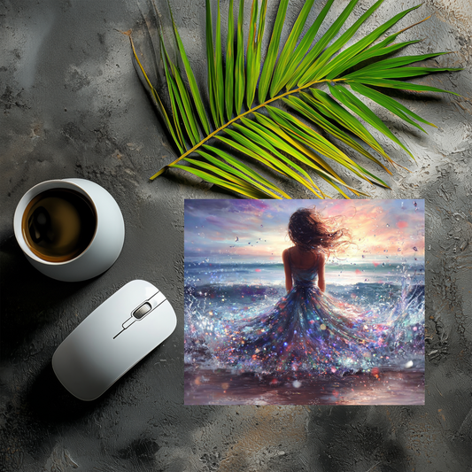 Mousepad Women in the water
