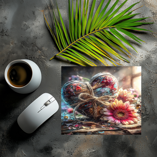 Mousepad Blumenherz