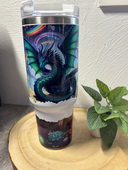 40 oz Tumbler Drache
