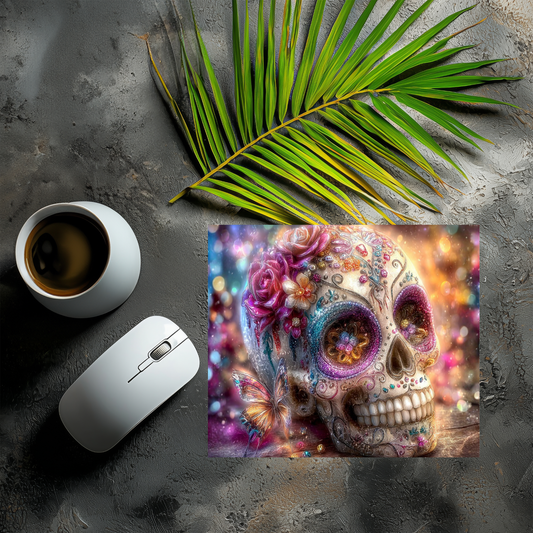 Mousepad Flowerskull