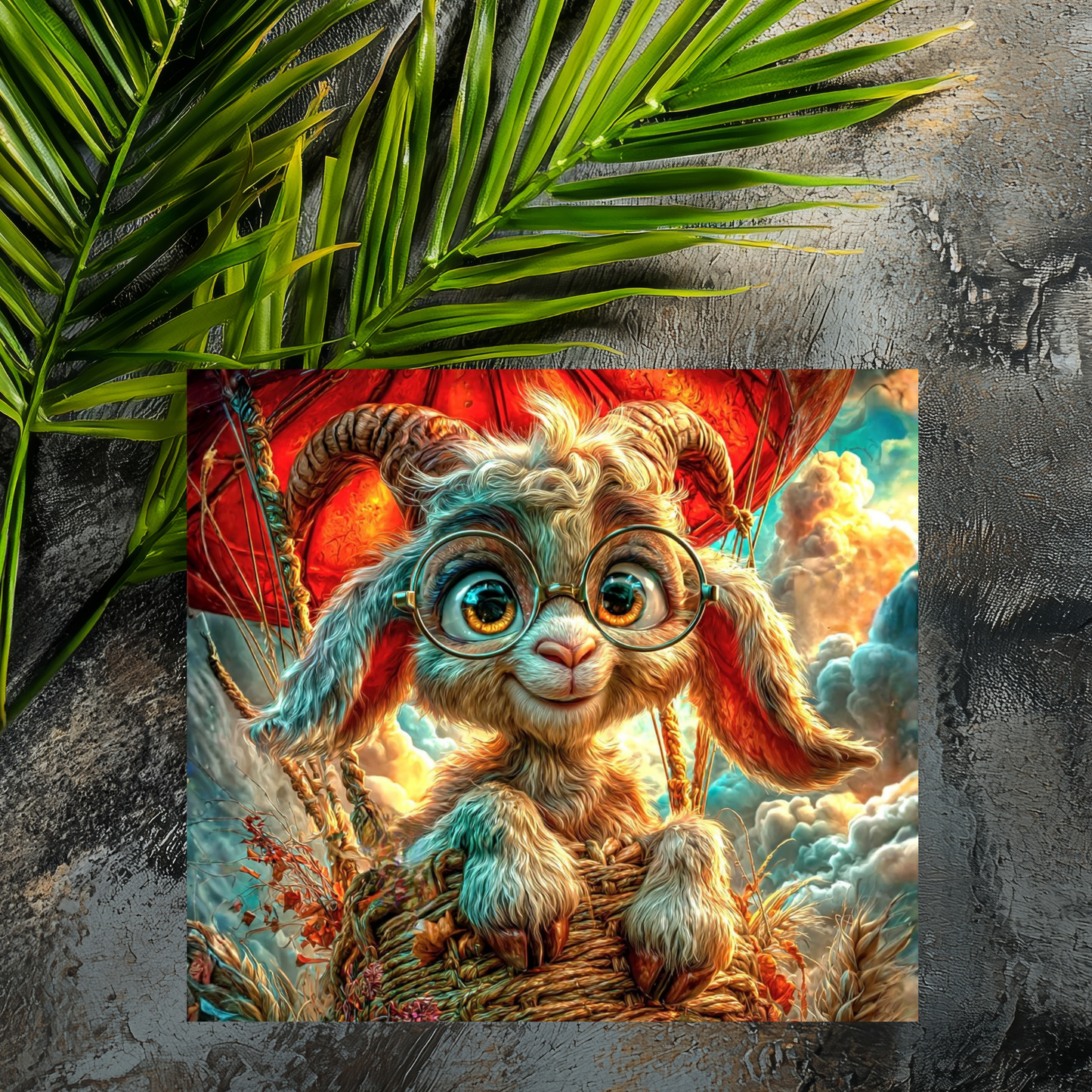 Mousepad Böckchen hochhinaus