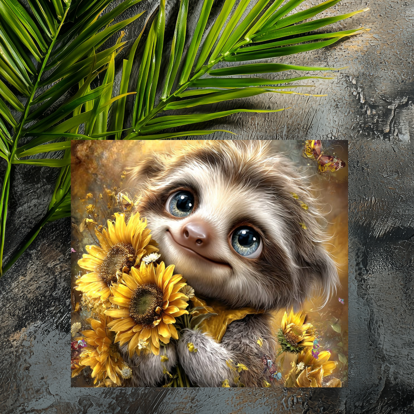 Mousepad Sonnenblumen - Fauli