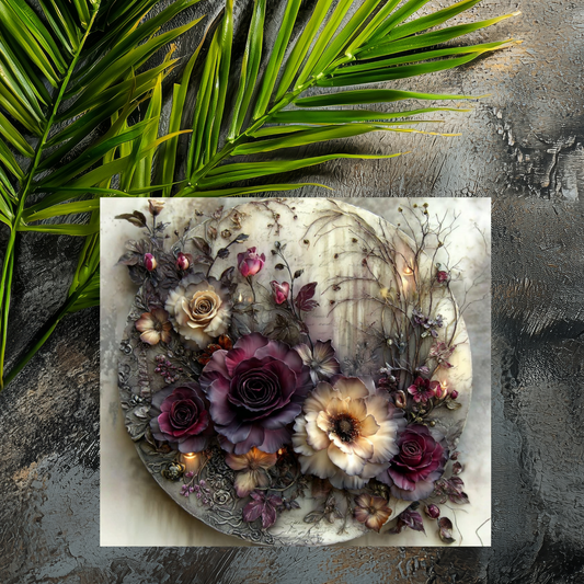 Mousepad Blumenkranz